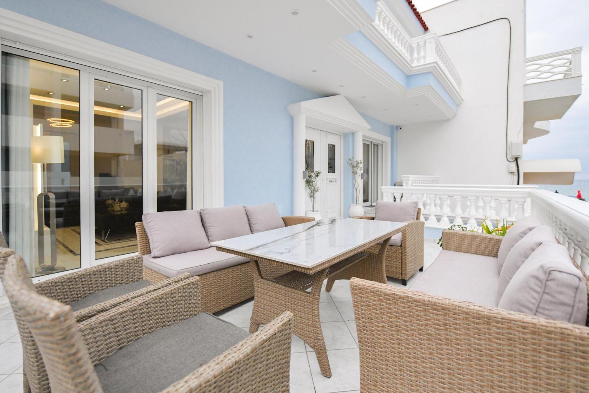 Beach Blue Villa Corinth Luaran gambar