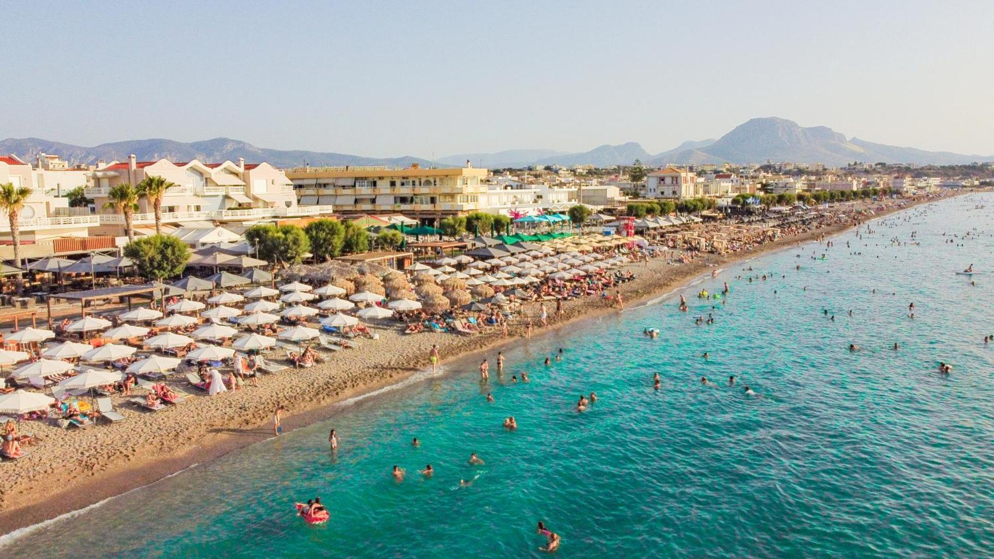 Beach Blue Villa Corinth Luaran gambar