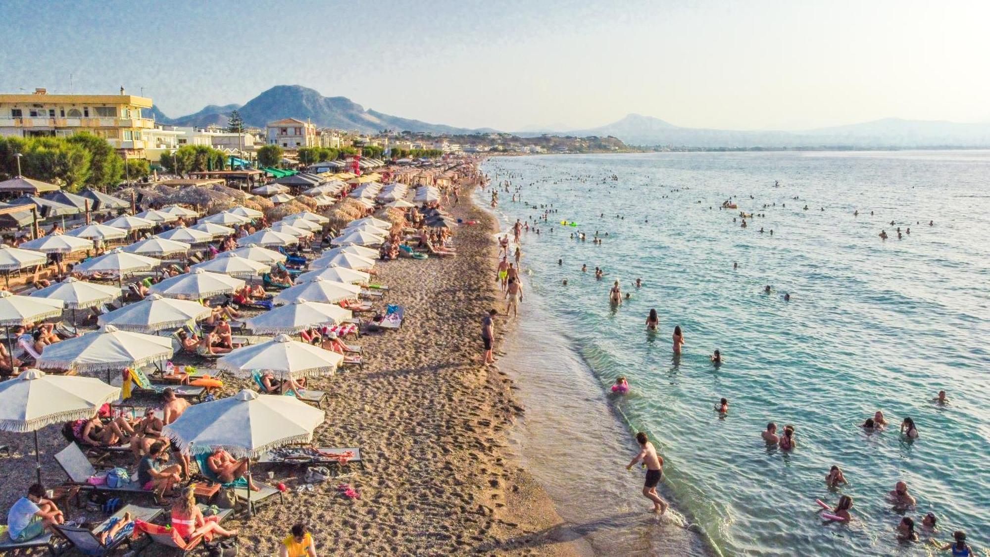 Beach Blue Villa Corinth Luaran gambar