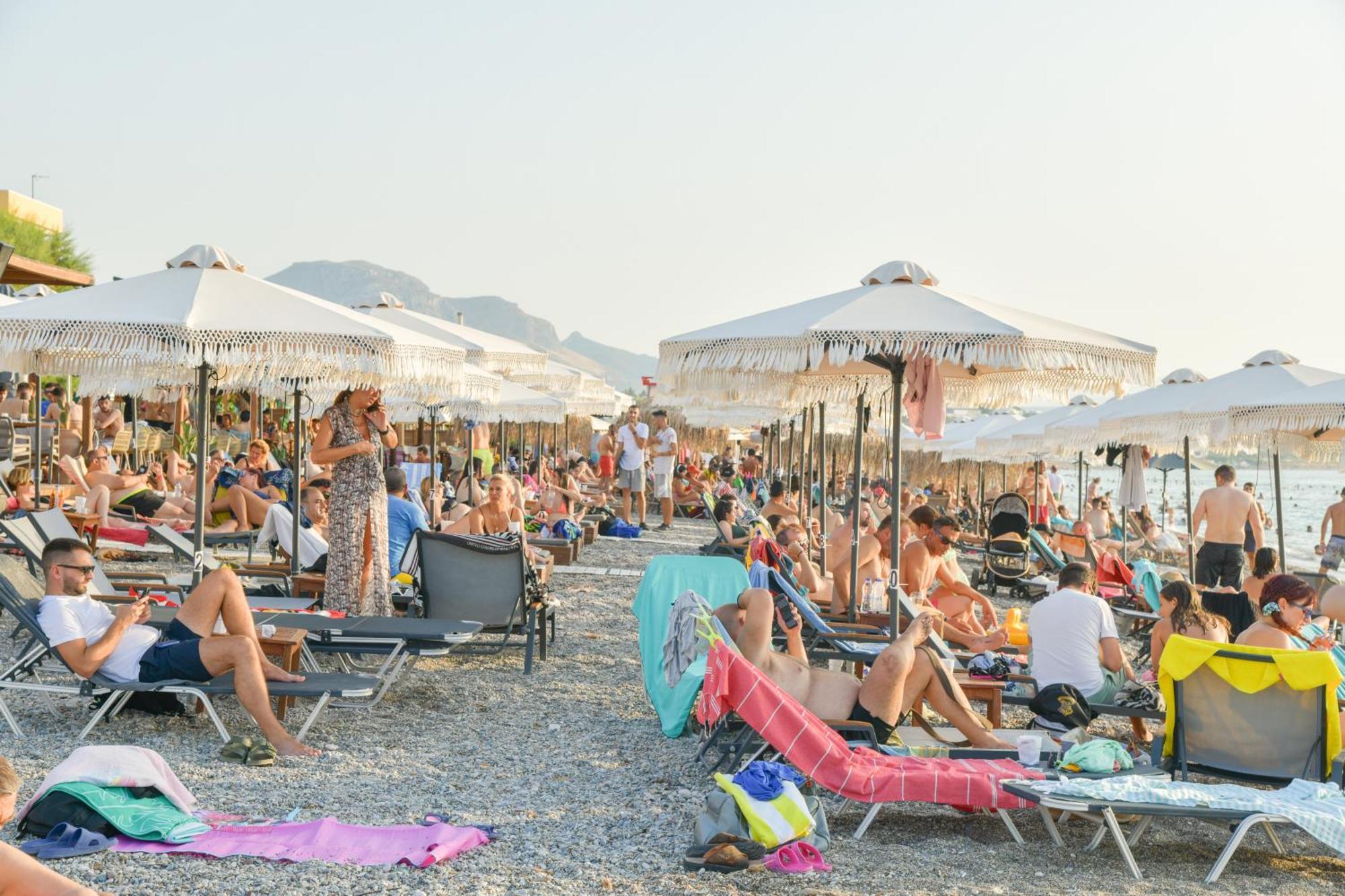 Beach Blue Villa Corinth Luaran gambar
