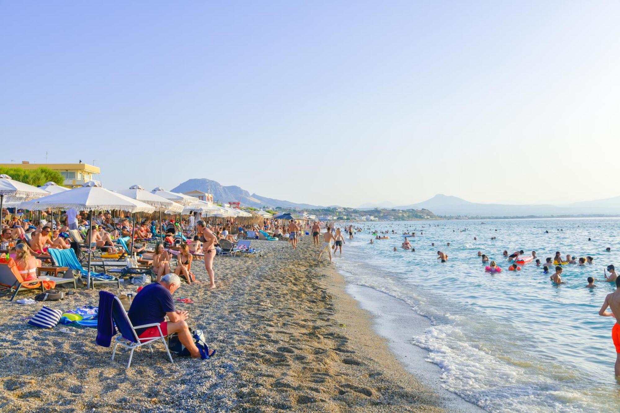 Beach Blue Villa Corinth Luaran gambar